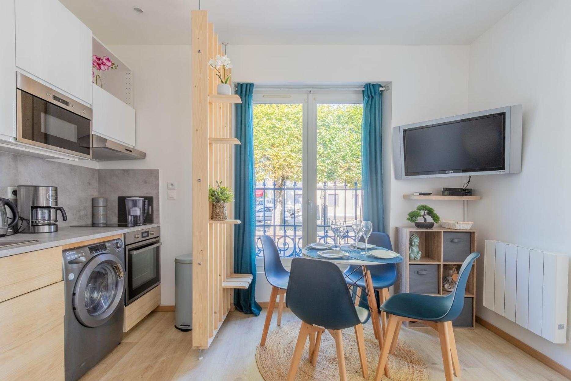 Appartement Cosy ,Wifi ,Gare "Le Refuge Du Lac" Vigneux-sur-Seine Dış mekan fotoğraf