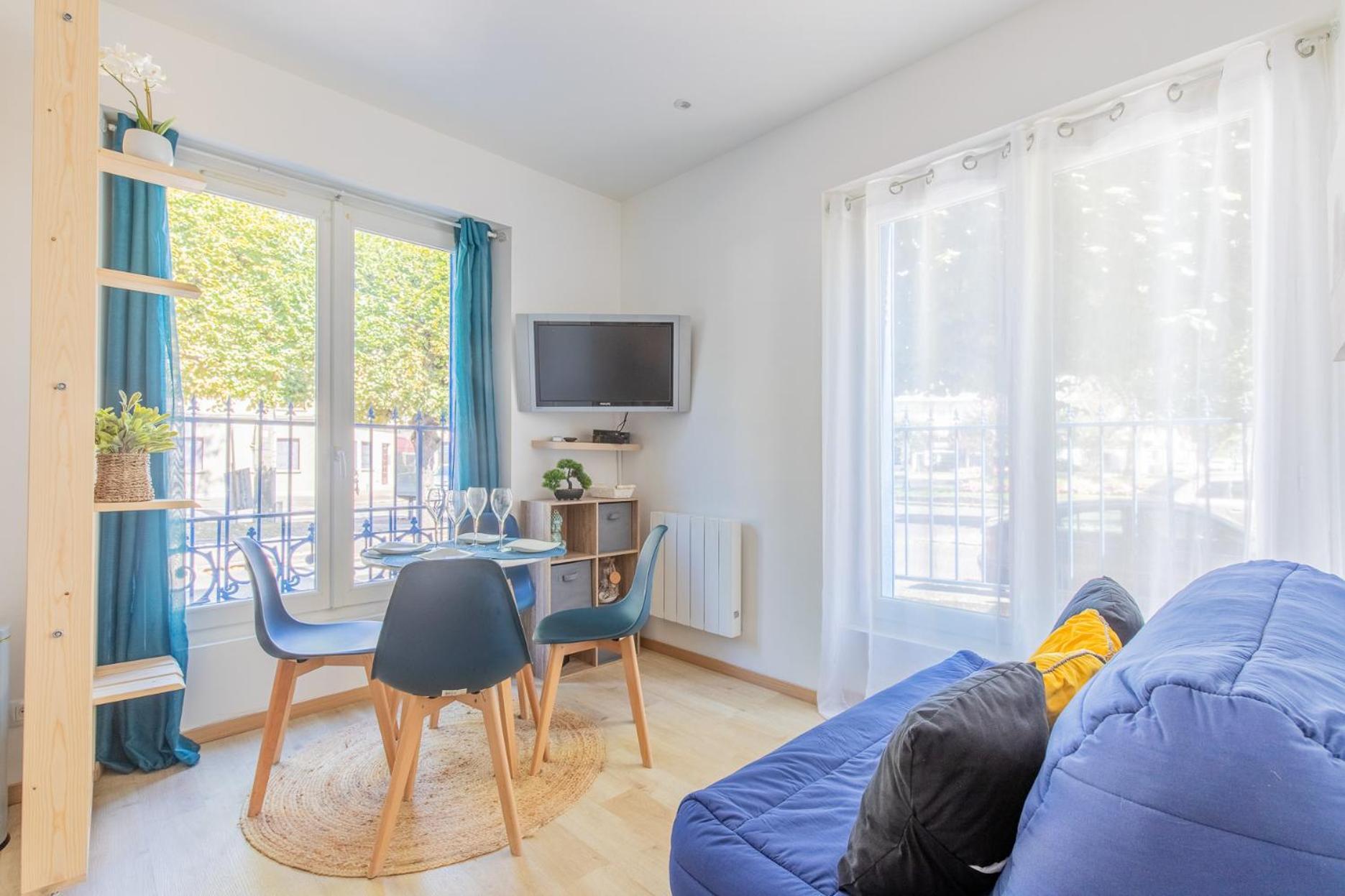 Appartement Cosy ,Wifi ,Gare "Le Refuge Du Lac" Vigneux-sur-Seine Dış mekan fotoğraf